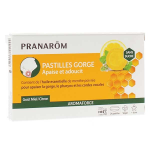 Pranarom aromaforce pastille gorge miel citron 24 units