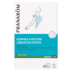 Pranarom aromastop gommes à mâcher libération rapide 56 unités Pranarom aromastop gommes à mâcher libération rapide 56 unités