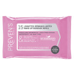 Prevens lingettes dmaquillantes 15 lingettes