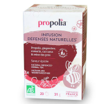 Propolia bio infusion dfenses naturelles saveur pice 20 sachets