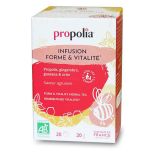 Propolia bio infusion forme & vitalit saveur agrumes 20 sachets