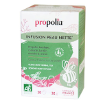 Propolia bio infusion peau nette saveur fraîche&citronnée 20 sachets Propolia bio infusion peau nette saveur fraîche&citronnée 20 sachets