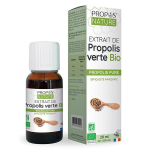 Propos' nature apithérapie extrait de propolis verte du parana bio 20ml Propos' nature apithérapie extrait de propolis verte du parana bio 20ml