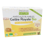 Propos' nature apithrapie gele royale 1500mg bio 10 ampoules