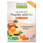 Propos' nature apithrapie gomme de propolis miel orange bio 45g