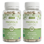 Propos'nature g�lules de propolis verte bio 2 bo�tes de 120 g�lules