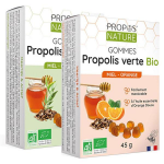 Propos'nature - gommes à la propolis bio - 2x45g Propos'nature - gommes à la propolis bio - 2x45g