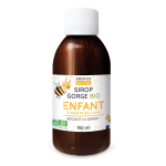 Propos'nature - sirop gorge enfants bio - propolis miel - 100% naturel - 150ml