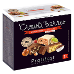 Protifast assortiment de 5 saveurs de barres proteines crousti' - 5 units