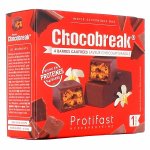 Protifast chocobreak chocolat noir vanille 4 barres gauffr�es