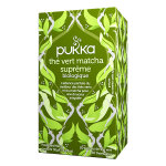 Pukka ayurvédique thé vert matcha supreme 20 sachets Pukka ayurvédique thé vert matcha supreme 20 sachets
