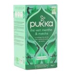 Pukka th� vert bio menthe et matcha 20 sachets