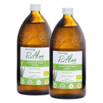 Pur alo lot de 2 jus d'aloe vera bio  boire 2x1l