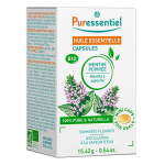 Puressentiel capsules huiles essentielles capsules de menthe poivrée bio 60 capsules Puressentiel capsules huiles essentielles capsules de menthe poivrée bio 60 capsules