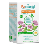 Puressentiel capsules huiles essentielles capsules d'origan compact bio 60 capsules Puressentiel capsules huiles essentielles capsules d'origan compact bio 60 capsules