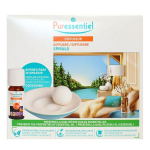 Puressentiel - coffret diffuseur spirulo capillarit + mini diffuse cocooning 10 ml offert