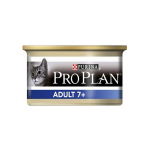 Purina proplan chat adulte 7 + thon barquette 24 x 85g