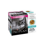 Purina proplan nutri savour chat adulte delicate poisson sachet 10x85g