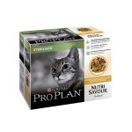 Purina proplan nutri savour sterelised chat adulte poulet multi sachets 10 x 85g