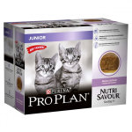 Purina proplan nutrisavour kitten mousse dinde 10x85g