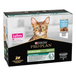 Purina proplan nutrisavour sterilized mousse cabillaud 10x75g