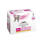 Purina proplan veterinary diets chat ur urinary poulet 10x85g
