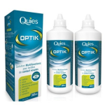 Quies optik solution multifonction lentilles souples lot de 2 x 360ml Quies optik solution multifonction lentilles souples lot de 2 x 360ml