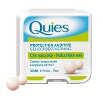 Quies protection auditive cire naturelle 8 paires