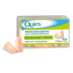 Quies protection auditive mousse confort 3 paires