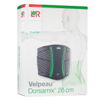 L&r dorsamix ceinture de soutien lombaire 26cm taille 1 noir vert