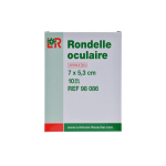 L&r rondelle oculaire stérile 7cm x 5, 3cm 10 unités L&r rondelle oculaire stérile 7cm x 5, 3cm 10 unités
