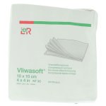 L&r vliwasoft compresse non - tiss 10x10cm 100 units