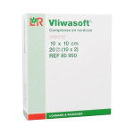 L&r vliwasoft compresse en non - tiss 30g s - 2 10cmx10cm boite - 10s strile