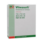 L&r vliwasoft compresse en non - tiss 30g s - 2 7, 5cmx7, 5cm boite - 10s strile