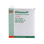 L&r vliwasoft compresse en non - tiss strile 10x10cm 50 x 2 compresses