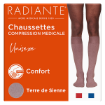 Radiante chaussettes de compression sienne ressource taille 2 classe 2