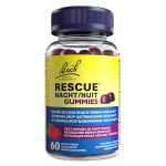 Rescue nuit gummies saveur fruits rouges 60 unités Rescue nuit gummies saveur fruits rouges 60 unités