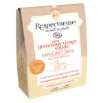 Respectueuse mon gommage visage solide doux bio 35g + porte - savon vgtal offert
