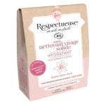 Respectueuse mon nettoyant visage solide hydratant bio 35g + porte - savon v�g�tal offert