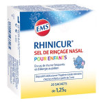 Rhinicur sel de rinçage nasale enfants 20 x 1, 25g Rhinicur sel de rinçage nasale enfants 20 x 1, 25g