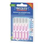 Ricqles brossettes interdentaire rutilisables 0, 6mm, 15 units