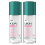 Keops dodorant  bille peau sensible - lot de 2 x 30ml