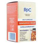 Roc multi correxion renouveau + clat capsules srum nuit 30 capsules