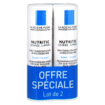 La roche posay nutritic lèvres lot de 2 x 4, 7ml La roche posay nutritic lèvres lot de 2 x 4, 7ml