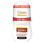 Rogé cavaillès absorb + déodorant invisible roll - on lot de 2 x 50ml Rogé cavaillès absorb + déodorant invisible roll - on lot de 2 x 50ml