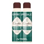 Rog� cavaill�s d�odorant dermato 48h homme spray 150ml x2