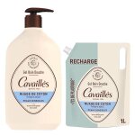 Rog� cavaill�s gel bain douche nuage de coton 1l + eco - recharge 1l