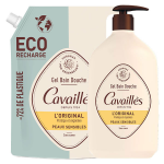 Rog cavaills gel bain douche surgras l'original 1l + co - recharge 1l