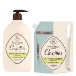 Rog� cavaill�s gel bain douche zeste de verveine 1l + eco - recharge 1l