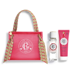 Roger & gallet coffret trousse eau parfumée bienfaisante gingembre rouge 30 ml et son lait corps Roger & gallet coffret trousse eau parfumée bienfaisante gingembre rouge 30 ml et son lait corps